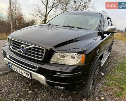 Черный Вольво ХС90, объемом двигателя 2.4 л и пробегом 240 тыс. км за 16500 $, фото 1 на Automoto.ua