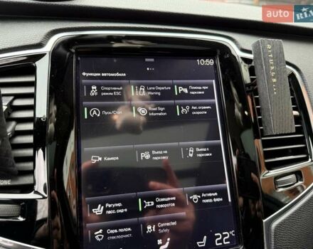 Черный Вольво ХС90, объемом двигателя 2 л и пробегом 167 тыс. км за 29500 $, фото 74 на Automoto.ua