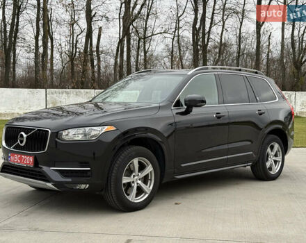 Черный Вольво ХС90, объемом двигателя 2 л и пробегом 200 тыс. км за 21800 $, фото 1 на Automoto.ua