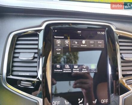 Чорний Вольво ХС90, об'ємом двигуна 2 л та пробігом 261 тис. км за 29300 $, фото 60 на Automoto.ua