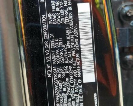 Вольво ХС90 2016 в Харькове на Automoto.ua Черный Вольво ХС90, объемом двигателя 1.97 л и пробегом 134 тыс. км за 5600 $, фото 12 на Automoto.ua