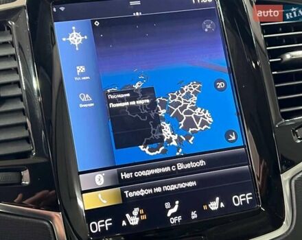 Черный Вольво ХС90, объемом двигателя 1.97 л и пробегом 242 тыс. км за 24000 $, фото 25 на Automoto.ua