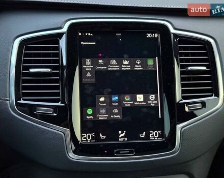 Вольво ХС90 2020 в Хмельницком на Automoto.ua Черный Вольво ХС90, объемом двигателя 1.97 л и пробегом 92 тыс. км за 53000 $, фото 45 на Automoto.ua