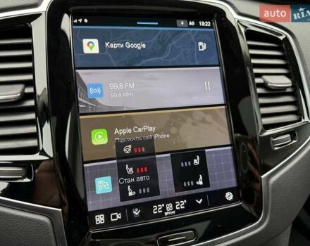 Черный Вольво ХС90, объемом двигателя 2 л и пробегом 15 тыс. км за 59900 $, фото 68 на Automoto.ua