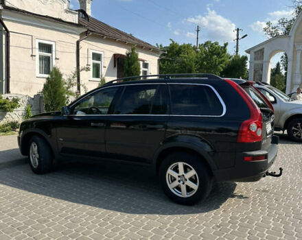 Черный Вольво ХС90, объемом двигателя 2.4 л и пробегом 353 тыс. км за 10800 $, фото 1 на Automoto.ua