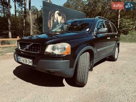 Вольво ХС90 2004 в Червонограде на Automoto.ua Черный Вольво ХС90, объемом двигателя 2.4 л и пробегом 343 тыс. км за 9000 $, фото 1 на Automoto.ua