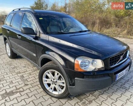 Черный Вольво ХС90, объемом двигателя 2.4 л и пробегом 322 тыс. км за 5550 $, фото 1 на Automoto.ua