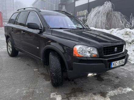 Черный Вольво ХС90, объемом двигателя 2.4 л и пробегом 287 тыс. км за 5700 $, фото 1 на Automoto.ua