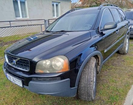 Черный Вольво ХС90, объемом двигателя 2.4 л и пробегом 340 тыс. км за 4800 $, фото 1 на Automoto.ua