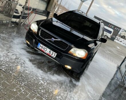 Черный Вольво ХС90, объемом двигателя 3 л и пробегом 244 тыс. км за 4780 $, фото 1 на Automoto.ua