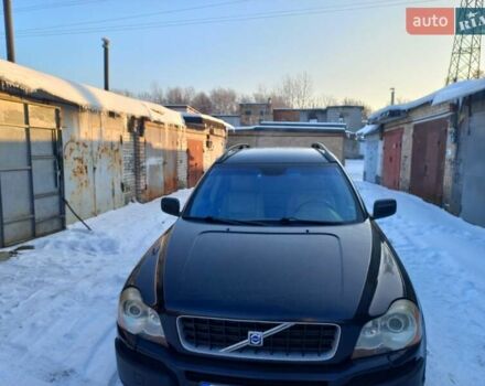 Черный Вольво ХС90, объемом двигателя 2.5 л и пробегом 407 тыс. км за 7800 $, фото 1 на Automoto.ua