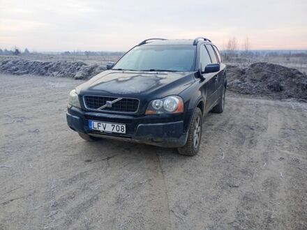 Черный Вольво ХС90, объемом двигателя 2.4 л и пробегом 362 тыс. км за 3700 $, фото 1 на Automoto.ua