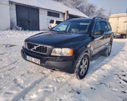 Черный Вольво ХС90, объемом двигателя 2.4 л и пробегом 300 тыс. км за 5022 $, фото 1 на Automoto.ua