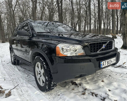 Черный Вольво ХС90, объемом двигателя 2.4 л и пробегом 366 тыс. км за 9200 $, фото 1 на Automoto.ua