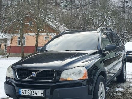 Черный Вольво ХС90, объемом двигателя 2.4 л и пробегом 365 тыс. км за 8800 $, фото 1 на Automoto.ua