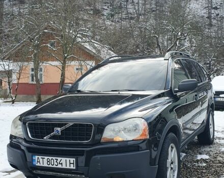 Черный Вольво ХС90, объемом двигателя 2.4 л и пробегом 365 тыс. км за 8800 $, фото 1 на Automoto.ua