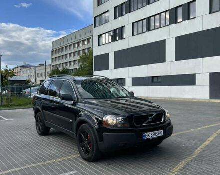 Черный Вольво ХС90, объемом двигателя 2.4 л и пробегом 397 тыс. км за 7750 $, фото 1 на Automoto.ua