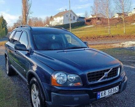Черный Вольво ХС90, объемом двигателя 2.4 л и пробегом 377 тыс. км за 3700 $, фото 1 на Automoto.ua