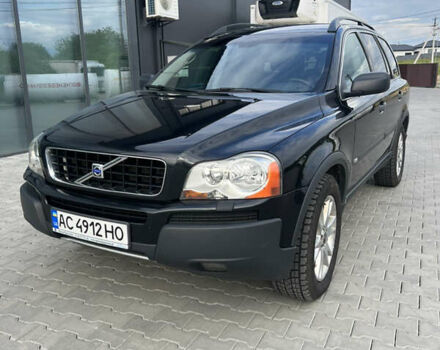 Чорний Вольво ХС90, об'ємом двигуна 2.4 л та пробігом 336 тис. км за 9900 $, фото 1 на Automoto.ua