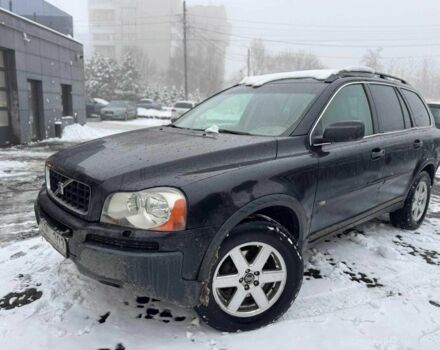 Черный Вольво ХС90, объемом двигателя 2.4 л и пробегом 332 тыс. км за 5300 $, фото 1 на Automoto.ua