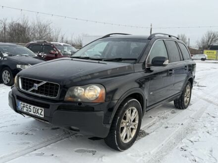 Черный Вольво ХС90, объемом двигателя 2.4 л и пробегом 400 тыс. км за 3800 $, фото 1 на Automoto.ua