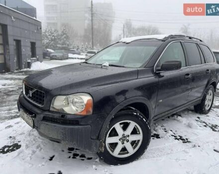 Черный Вольво ХС90, объемом двигателя 2.4 л и пробегом 332 тыс. км за 5500 $, фото 1 на Automoto.ua