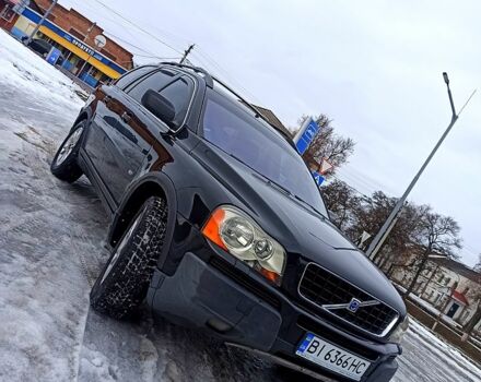 Чорний Вольво ХС90, об'ємом двигуна 2.4 л та пробігом 350 тис. км за 9000 $, фото 1 на Automoto.ua