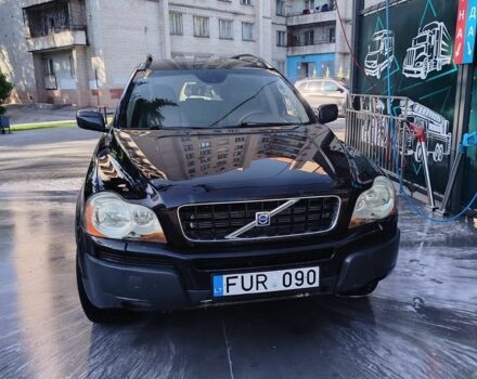 Черный Вольво ХС90, объемом двигателя 2.4 л и пробегом 396 тыс. км за 5500 $, фото 1 на Automoto.ua