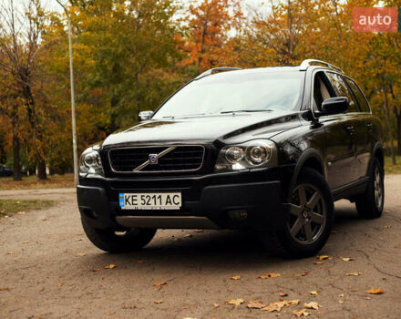 Черный Вольво ХС90, объемом двигателя 2.52 л и пробегом 368 тыс. км за 8700 $, фото 1 на Automoto.ua