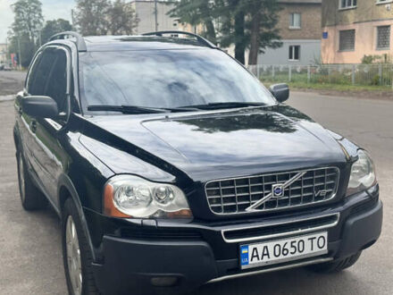Черный Вольво ХС90, объемом двигателя 4.4 л и пробегом 311 тыс. км за 9800 $, фото 1 на Automoto.ua