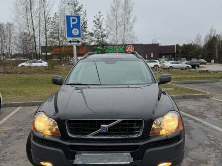 Черный Вольво ХС90, объемом двигателя 2.4 л и пробегом 350 тыс. км за 4000 $, фото 1 на Automoto.ua