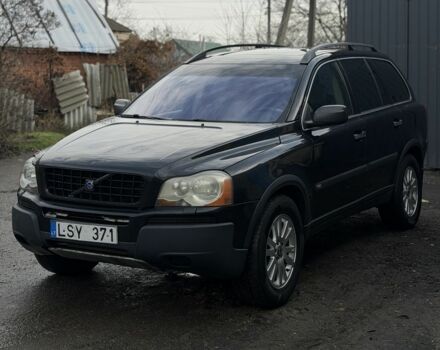 Черный Вольво ХС90, объемом двигателя 2.4 л и пробегом 300 тыс. км за 6150 $, фото 1 на Automoto.ua