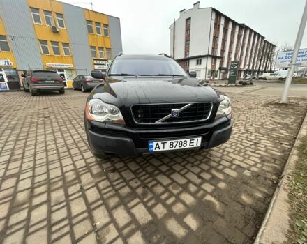 Черный Вольво ХС90, объемом двигателя 2.4 л и пробегом 282 тыс. км за 8950 $, фото 1 на Automoto.ua