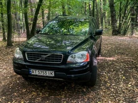 Черный Вольво ХС90, объемом двигателя 2.4 л и пробегом 305 тыс. км за 7403 $, фото 1 на Automoto.ua