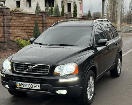 Черный Вольво ХС90, объемом двигателя 3.19 л и пробегом 213 тыс. км за 14799 $, фото 1 на Automoto.ua