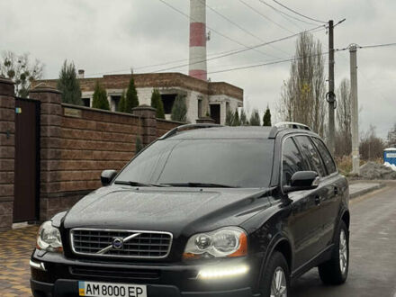 Черный Вольво ХС90, объемом двигателя 3.19 л и пробегом 213 тыс. км за 14799 $, фото 1 на Automoto.ua