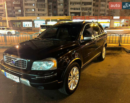 Черный Вольво ХС90, объемом двигателя 2.4 л и пробегом 314 тыс. км за 14800 $, фото 1 на Automoto.ua