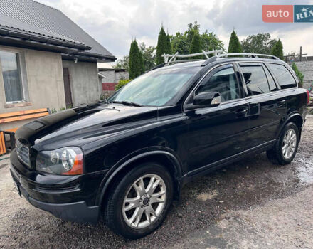 Черный Вольво ХС90, объемом двигателя 2.4 л и пробегом 240 тыс. км за 15500 $, фото 1 на Automoto.ua