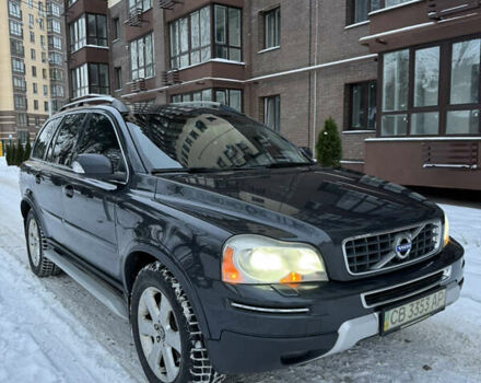 Черный Вольво ХС90, объемом двигателя 3.2 л и пробегом 186 тыс. км за 15400 $, фото 1 на Automoto.ua