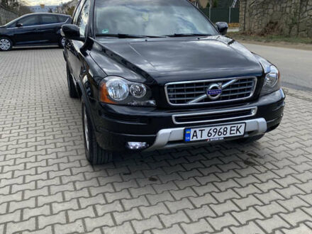 Черный Вольво ХС90, объемом двигателя 2.4 л и пробегом 235 тыс. км за 16500 $, фото 1 на Automoto.ua