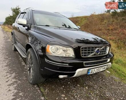 Черный Вольво ХС90, объемом двигателя 2.4 л и пробегом 240 тыс. км за 16500 $, фото 1 на Automoto.ua