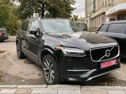 Черный Вольво ХС90, объемом двигателя 2 л и пробегом 140 тыс. км за 29000 $, фото 1 на Automoto.ua