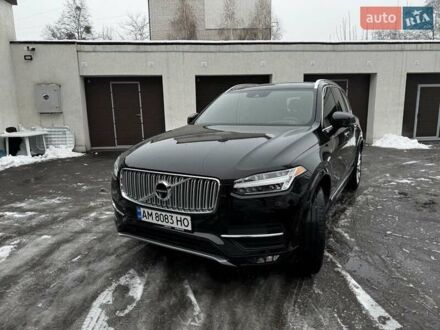Вольво ХС90 2017 в Житомире на Automoto.ua Черный Вольво ХС90, объемом двигателя 2 л и пробегом 74 тыс. км за 31000 $, фото 1 на Automoto.ua