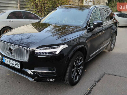 Вольво ХС90 2018 у Києві на Automoto.ua Чорний Вольво ХС90, об'ємом двигуна 1.97 л та пробігом 48 тис. км за 45000 $, фото 1 на Automoto.ua