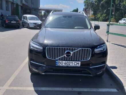 Черный Вольво ХС90, объемом двигателя 2 л и пробегом 150 тыс. км за 34500 $, фото 1 на Automoto.ua