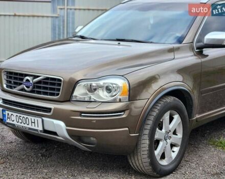 Коричневый Вольво ХС90, объемом двигателя 2.4 л и пробегом 289 тыс. км за 17250 $, фото 4 на Automoto.ua