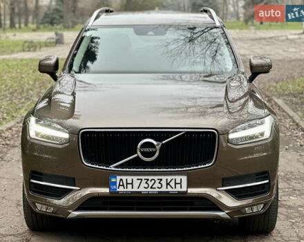 Коричневый Вольво ХС90, объемом двигателя 2 л и пробегом 53 тыс. км за 37000 $, фото 6 на Automoto.ua