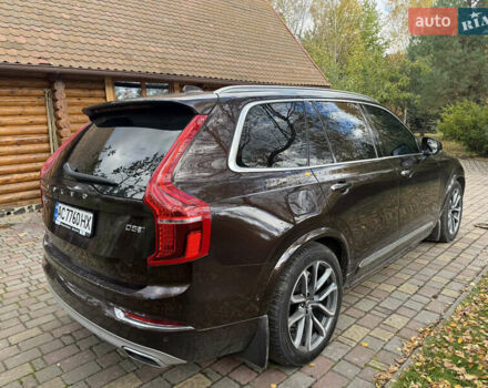 Вольво ХС90 2018 в Луцке на Automoto.ua Коричневый Вольво ХС90, объемом двигателя 1.97 л и пробегом 116 тыс. км за 37700 $, фото 3 на Automoto.ua