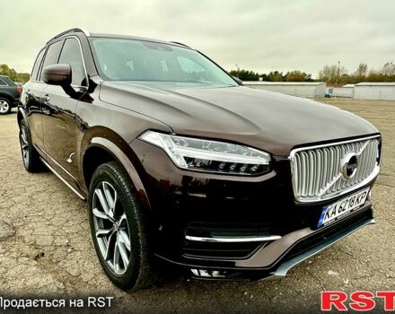 Коричневый Вольво ХС90, объемом двигателя 2 л и пробегом 40 тыс. км за 32499 $, фото 1 на Automoto.ua