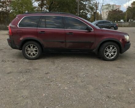 Вольво ХС90 2004 в Славянске на Automoto.ua Красный Вольво ХС90, объемом двигателя 2.4 л и пробегом 300 тыс. км за 3300 $, фото 3 на Automoto.ua